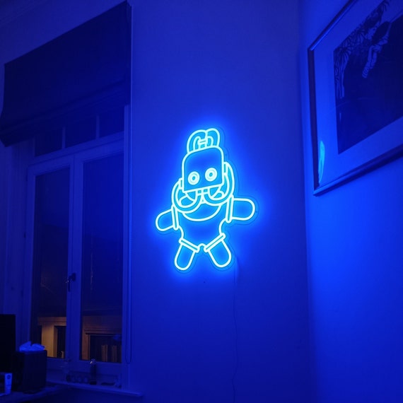 Mac Miller Last Album Logo Blue Neon Sign Swimming Neon Etsy