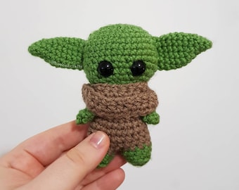 Baby Alien ganchillo amigurumi peluche