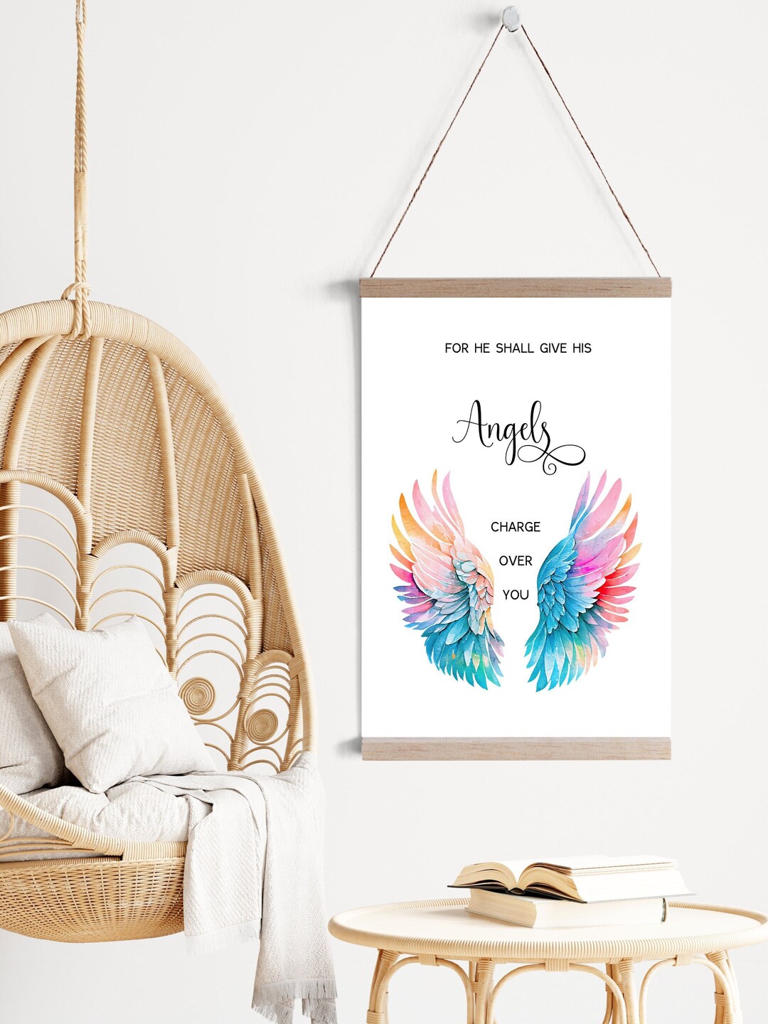 Lot De 3 Tableaux Toile Versets Bibliques - Nœud Rose Tendance Coquette - 12x16 Pouces