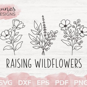 Free Free 85 Raising A Little Wildflower Svg SVG PNG EPS DXF File