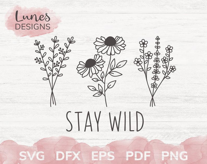 Free Free 200 Little Wildflower Svg SVG PNG EPS DXF File