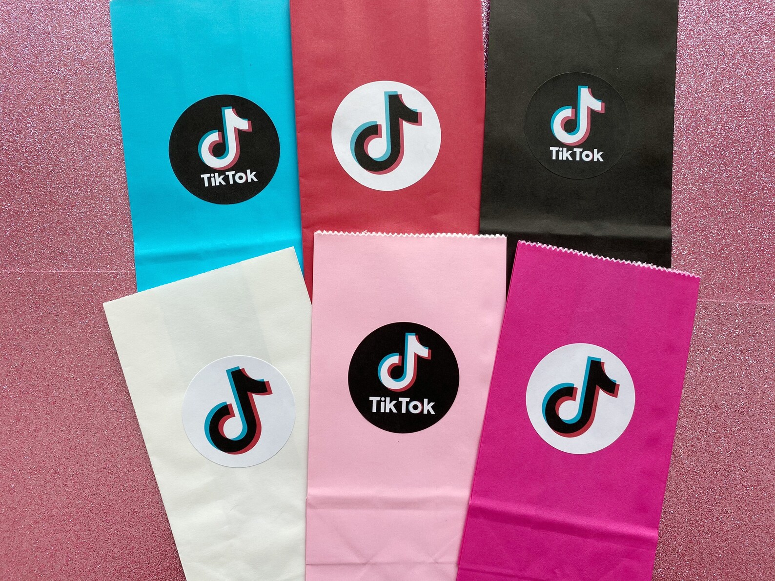 Tiktok Party Goodie Bag Tiktok Theme Birthday Tiktok Party Etsy