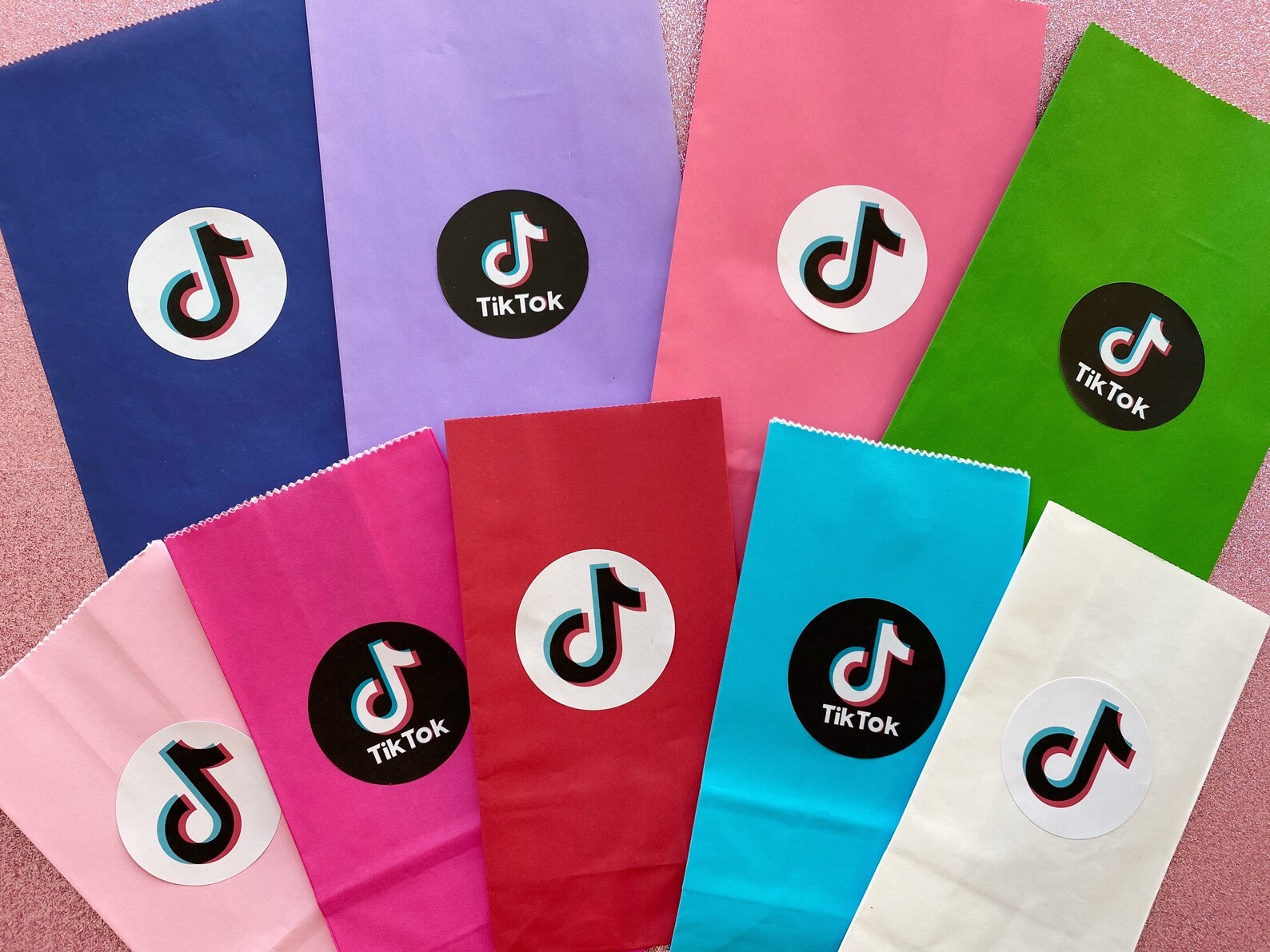 Tiktok Party Goodie Bag Tiktok Theme Birthday Tiktok Party Etsy