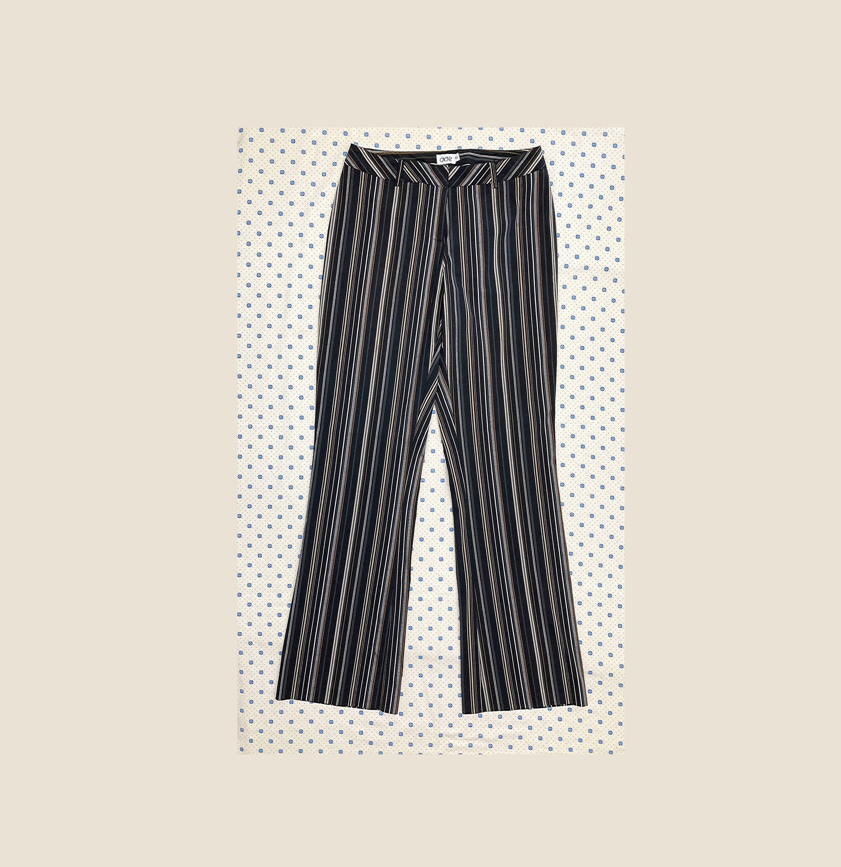 90s Striped Pants - Etsy