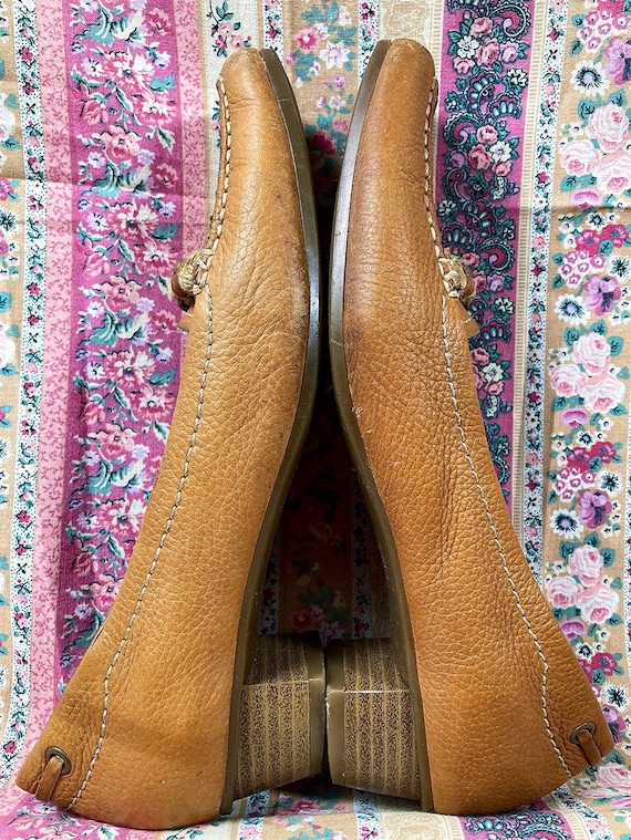 Size 6.5/ Liz Claiborne Soft Leather Heeled Loafe… - image 9