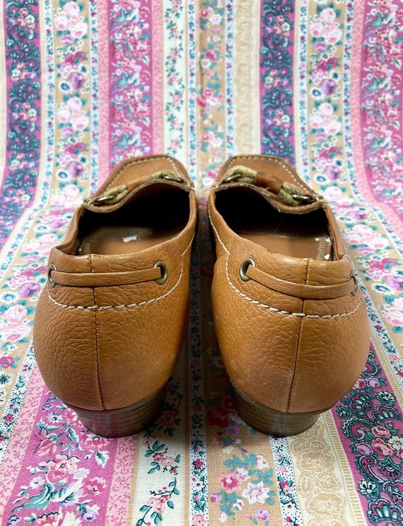 Size 6.5/ Liz Claiborne Soft Leather Heeled Loafe… - image 4