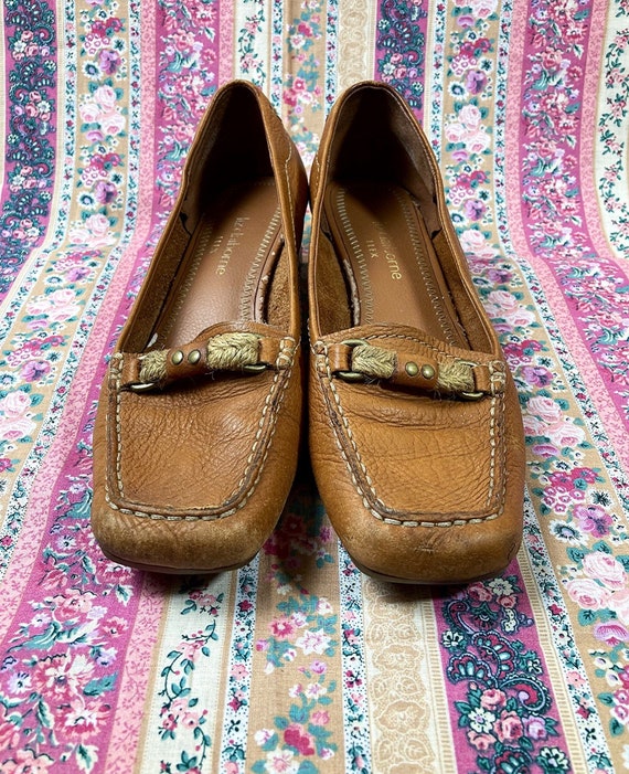 Size 6.5/ Liz Claiborne Soft Leather Heeled Loafe… - image 2