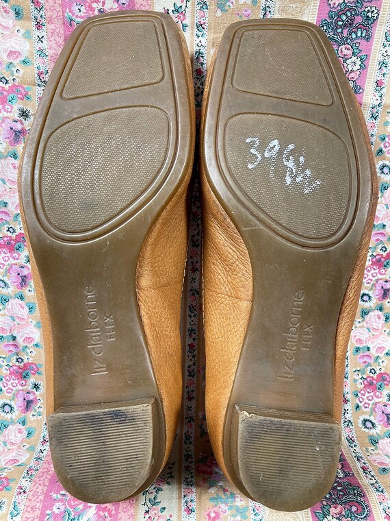 Size 6.5/ Liz Claiborne Soft Leather Heeled Loafe… - image 10