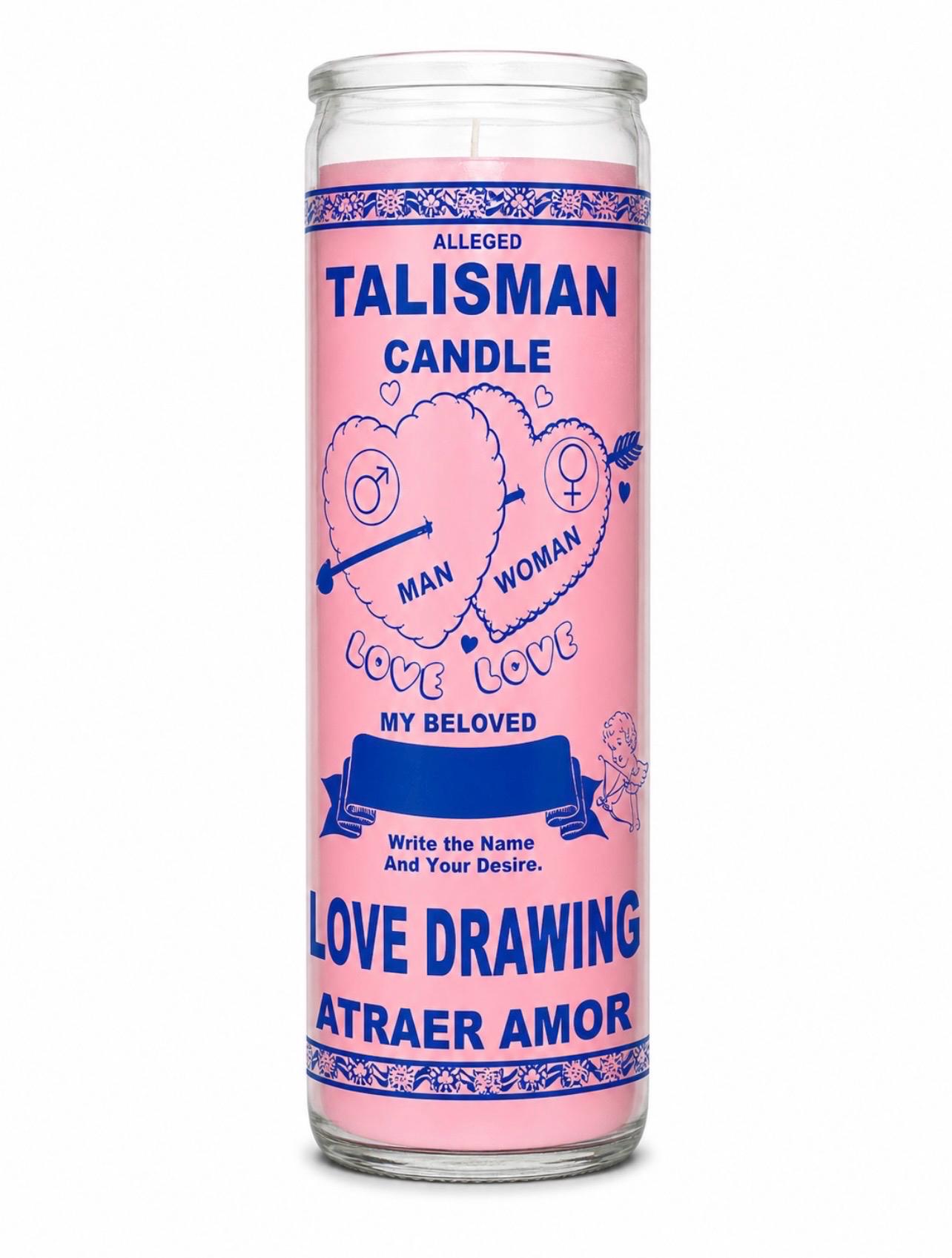 Love Drawing Candle - Vela Atrae Amor - Etsy