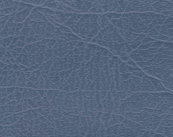 1 14 Yards Vintage Dark Blue Auto Vinyl w Leather Like Grain