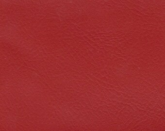 BTY Vintage Cherry Red Auto Vinyl w/ Fine Grain