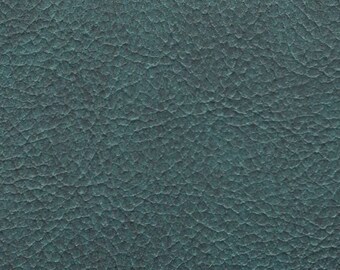 BTY Vintage Bluish Green Auto Vinyl w/ Pebbled Grain