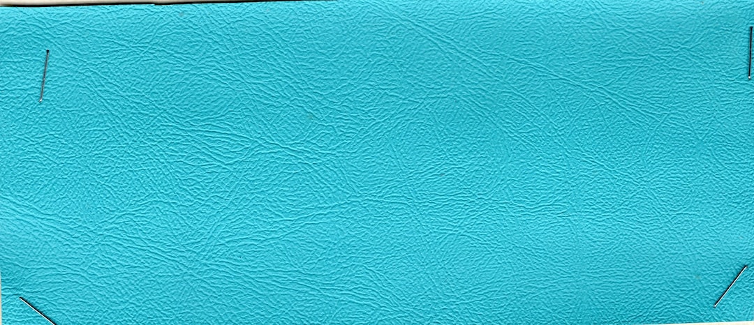 BTY Vintage Turquoise Automotive Vinyl W/very Fine Grain - Etsy