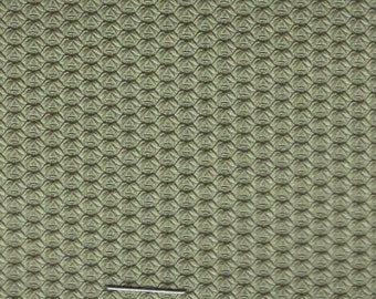 1 1/4 Yards 1970 Chrysler Vintage Green Auto Vinyl w/ Basket Weave