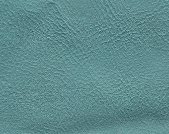 1 Yard 1967 GM Light Teal Vintage Auto Vinyl w/ Elephant Skin