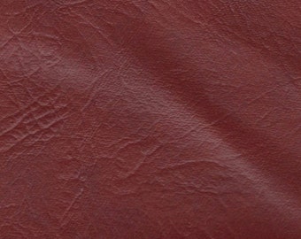 BTY Chocolate Red Vintage Auto Vinyl w/ Elephant Skin