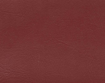 BTY Brick Red Vintage Auto Vinyl w/ Fine Grain