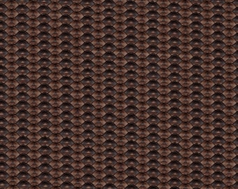 BTY 1971 Ford Brown Woven Vintage Auto Vinyl