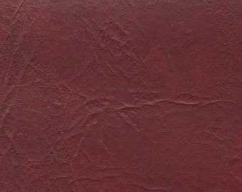 BTY Burgundy Red Vintage Faux Leather Auto Vinyl