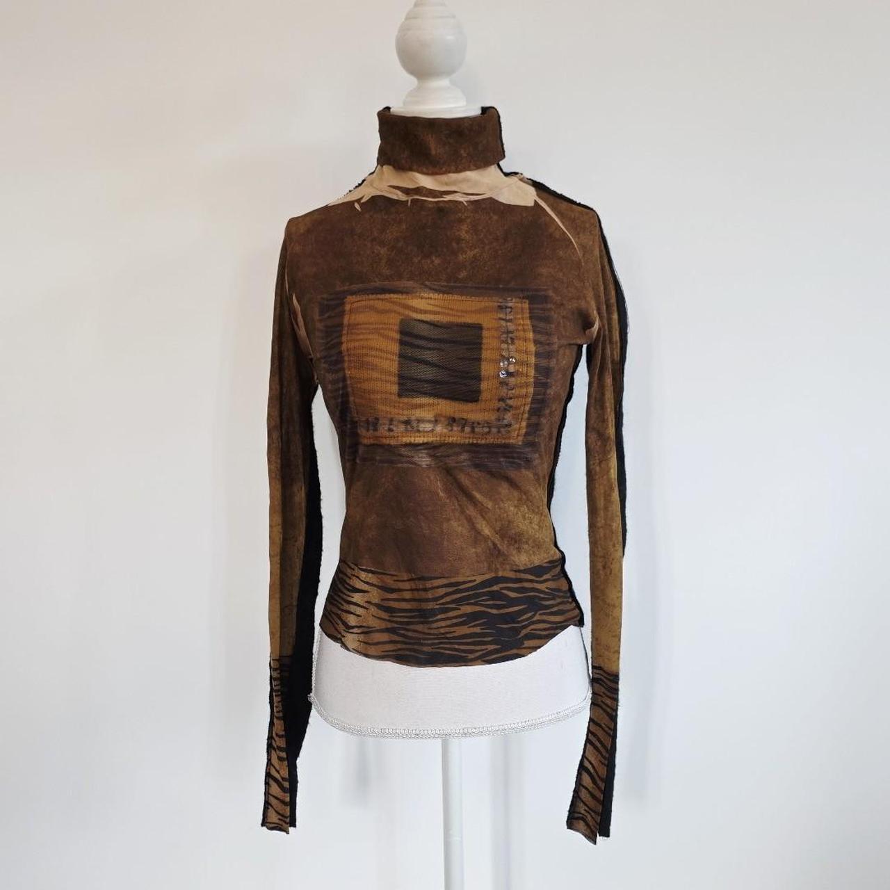 Pull Fin Lurex Etoile Léopard Grande Taille