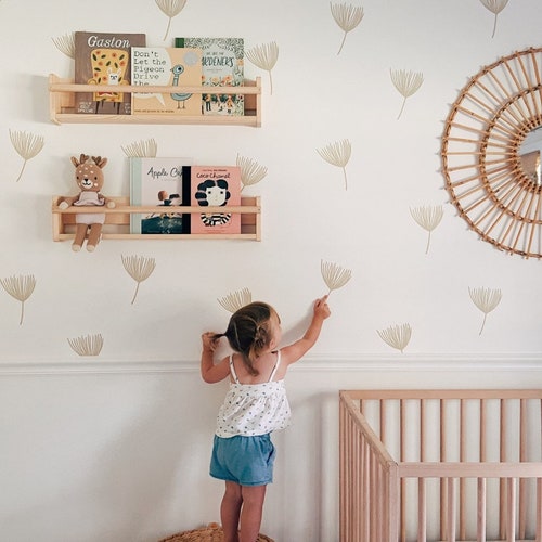 Eden Floral Wall Decals Urbanwalls Etsy