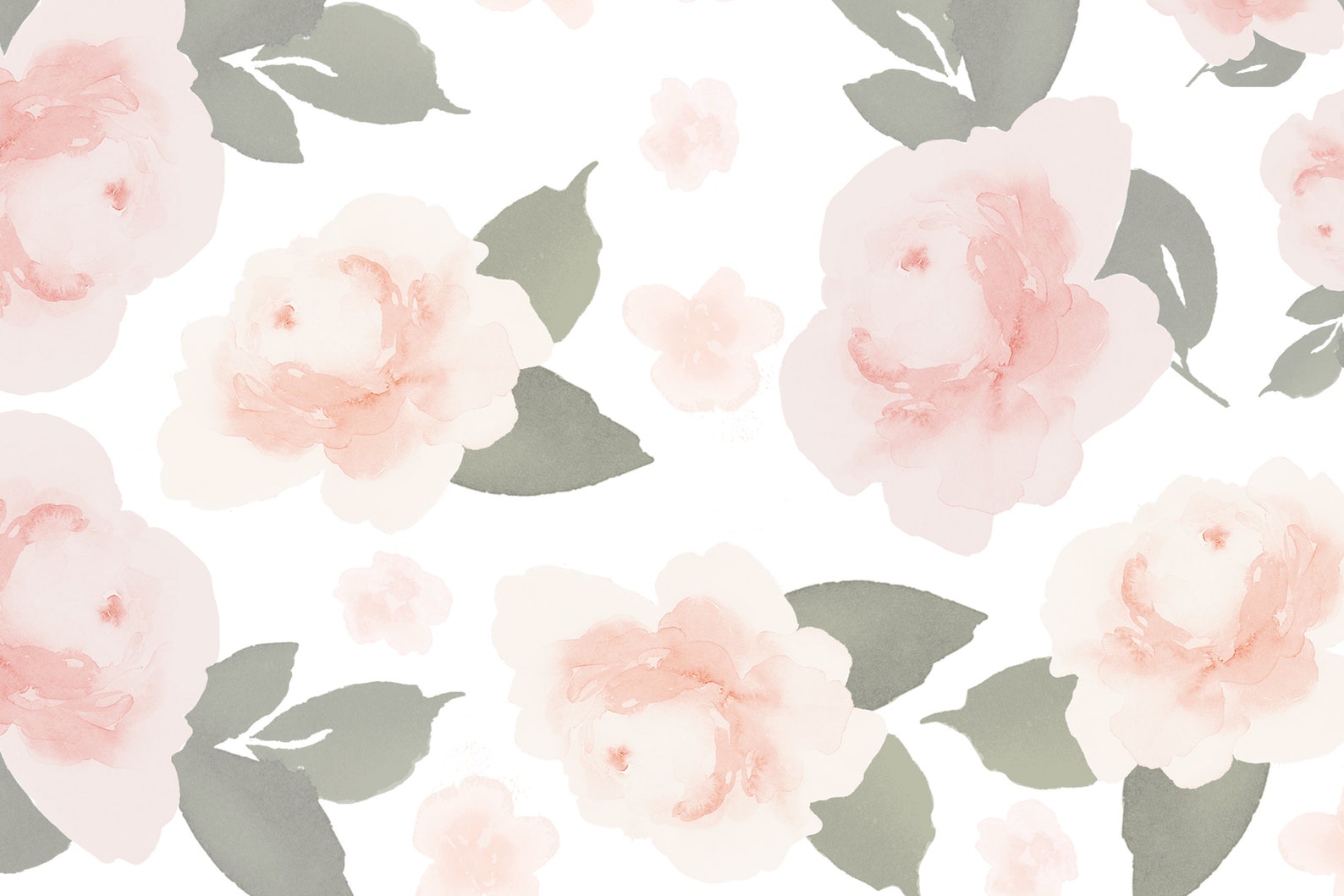 Eden Floral Wall Decals Etsy