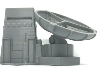 ComStar HPG Station - Mapscale Buildings | American Mecha | Compatible with BT and other 6mm Tabletop Wargames