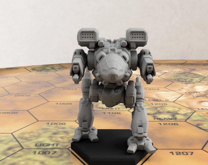 Battletech Miniatures - TRO 3067 - Clan Mechs MWO Style - 3D Printed on Demand