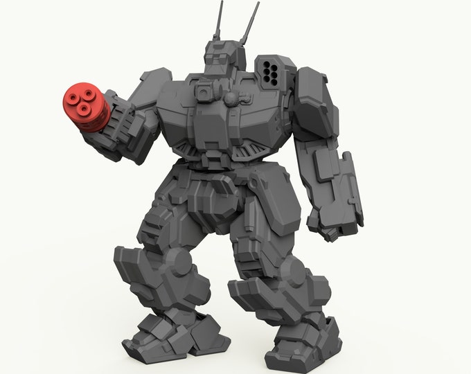 Wolverine WVR-8D | DIW Exclusive | American Mecha | Compatible with Battletech