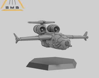 Stork Light Refuelling Craft- SirMortimerBombito Sculpt | American Mecha | Compatible with Battletech