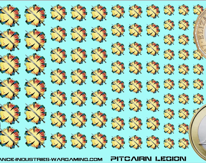 Mercenaries - Pitcairn Legion | Premium Decals for BattleTech / Mechwarrior / Alpha Strike