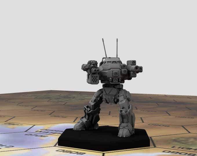Battletech Miniatures - Urbanmech UM-D4KK4 by Syllogy - 3D Printed on Demand
