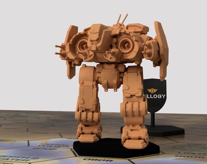 Fafnir "Juggernaut" FNR-J | Special Variant by Syllogy | American Mecha | Compatible with BT and other 6mm Tabletop Wargames