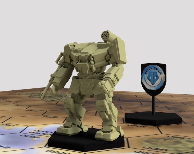 Thunderbolt by Brian Banzai | American Mecha | Compatible with BT and other 6mm Tabletop Wargames