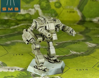 Caesar CES-4S  - SirMortimerBombito Sculpt | American Mecha | Compatible with BT and other 6mm Tabletop Wargames
