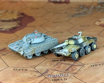 MWT (Non-Canon) Tank | Sir Mortimer Bombito | BattleTech Miniatures | To use with Battletech / Alpha Strike / Mechwarrior