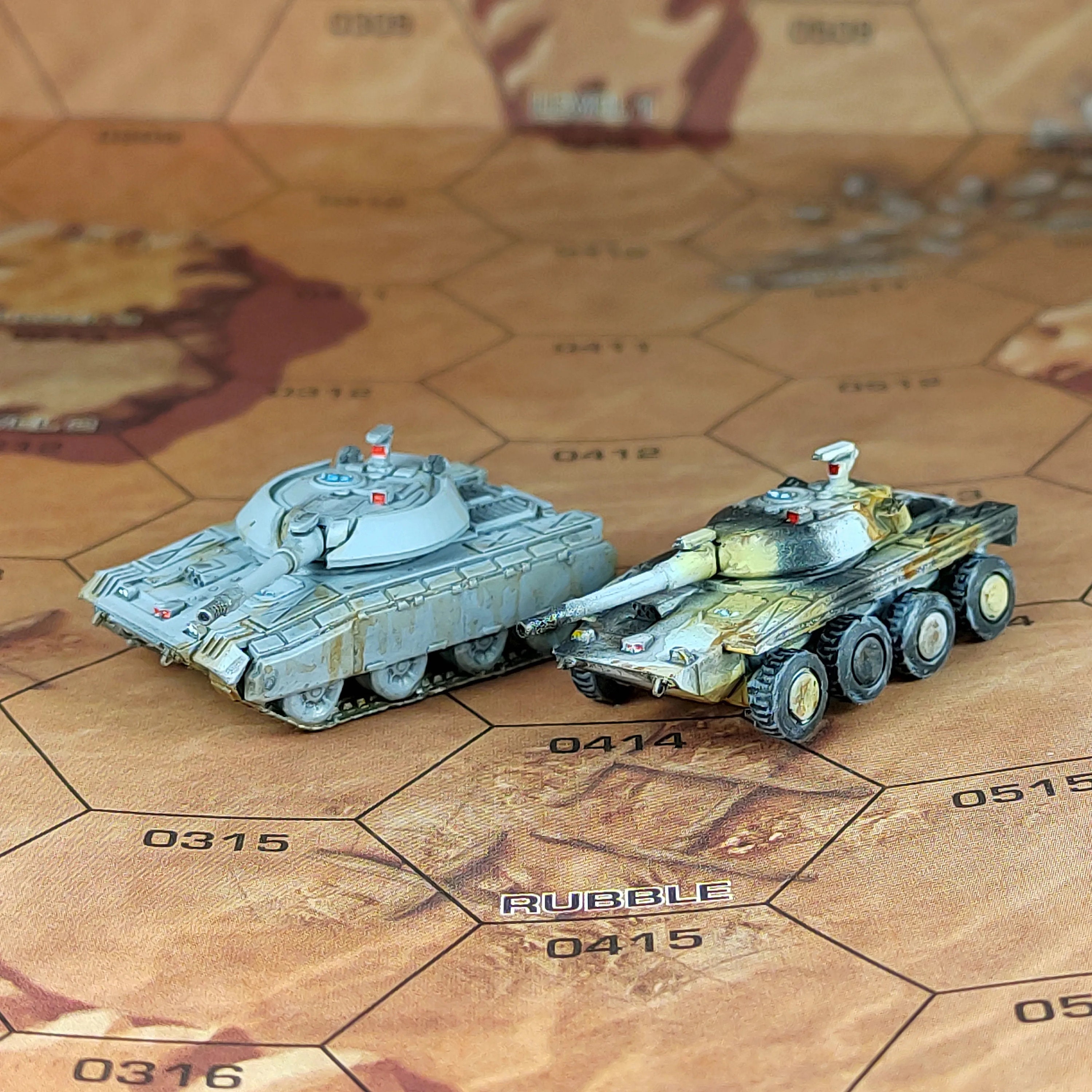 Battletech vehicle minis : r/battletech