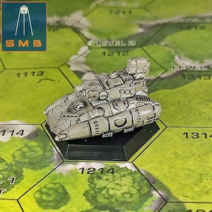 Fulcrum Schwebepanzer - Mehrere Varianten | SirMortimer Bombito | Amerikanischer Mecha | Kompatibel mit BT und anderen 6 mm Tabletop Wargames