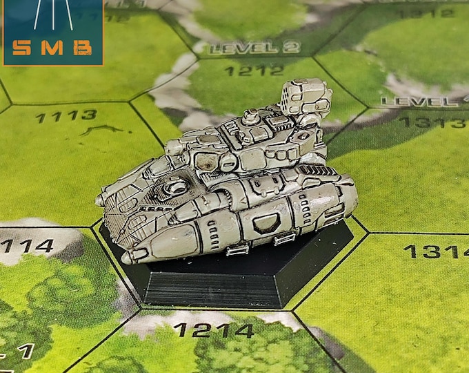 Fulcrum Hovertank - Multiple Variants - SirMortimerBombito Sculpt | American Mecha | Compatible with BT and other 6mm Tabletop Wargames