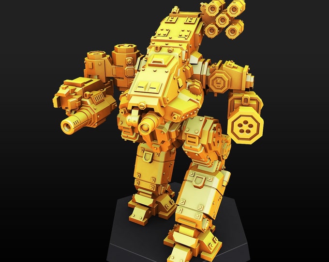 Bushwacker - PMW Sculpt - Multiple Variants | American Mecha | Compatible with BT and other 6mm Tabletop Wargames