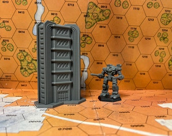 BATTLEBLOX - Star City - Office Block | American Mecha | Compatible with BT and other 6mm Tabletop Wargames