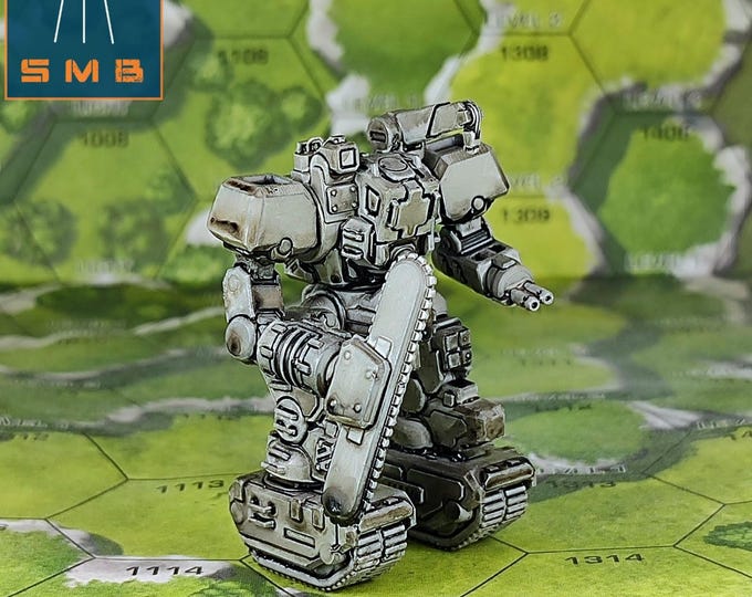 RCL-1 Dig King - SirMortimerBombito Sculpt | American Mecha | Compatible with Battletech