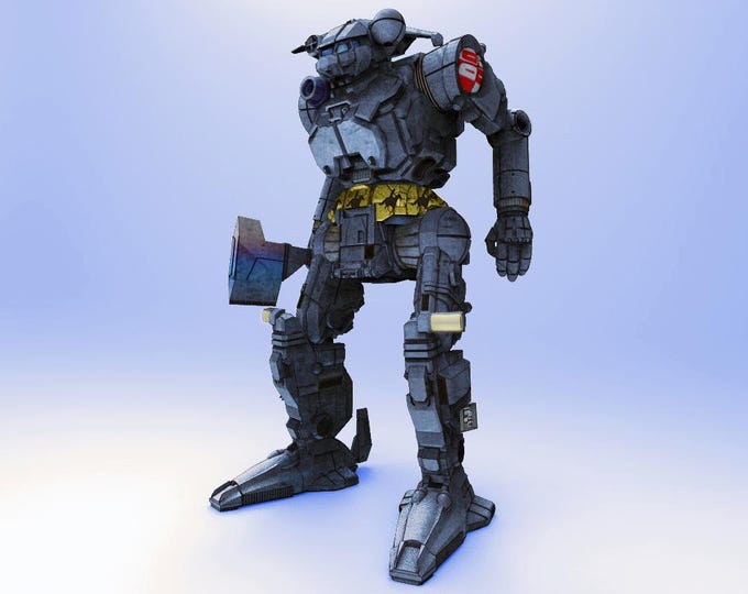 Hatchetman HCT-3F by Brian Banzai | BattleTech Miniatures | For Battletech / Alpha Strike / Mechwarrior