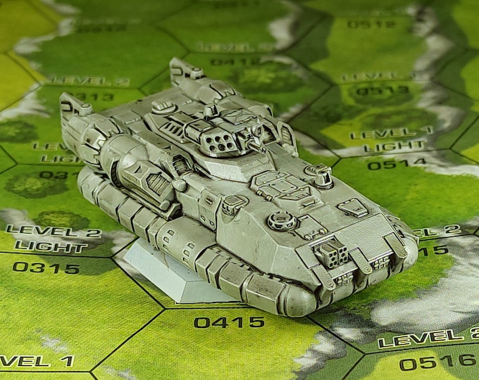 Maxim Hover Tank - SirMortimerBombito Sculpt | American Mecha | Compatible with Battletech