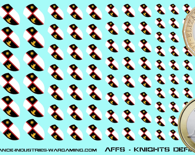 Federated Suns - Knights Defensor | Premium Decals for BattleTech / Mechwarrior / Alpha Strike