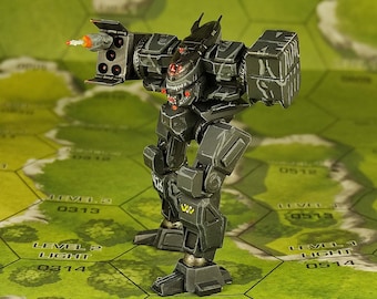Naga - SirMortimerBombito Sculpt | American Mecha | Compatible with BT and other 6mm Tabletop Wargames