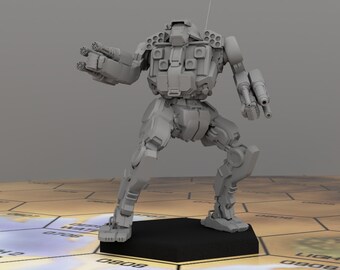 Battletech Miniatures - Javelin JVN-K4-CH0W Special Variant by Syllogy - 3D Printed on Demand