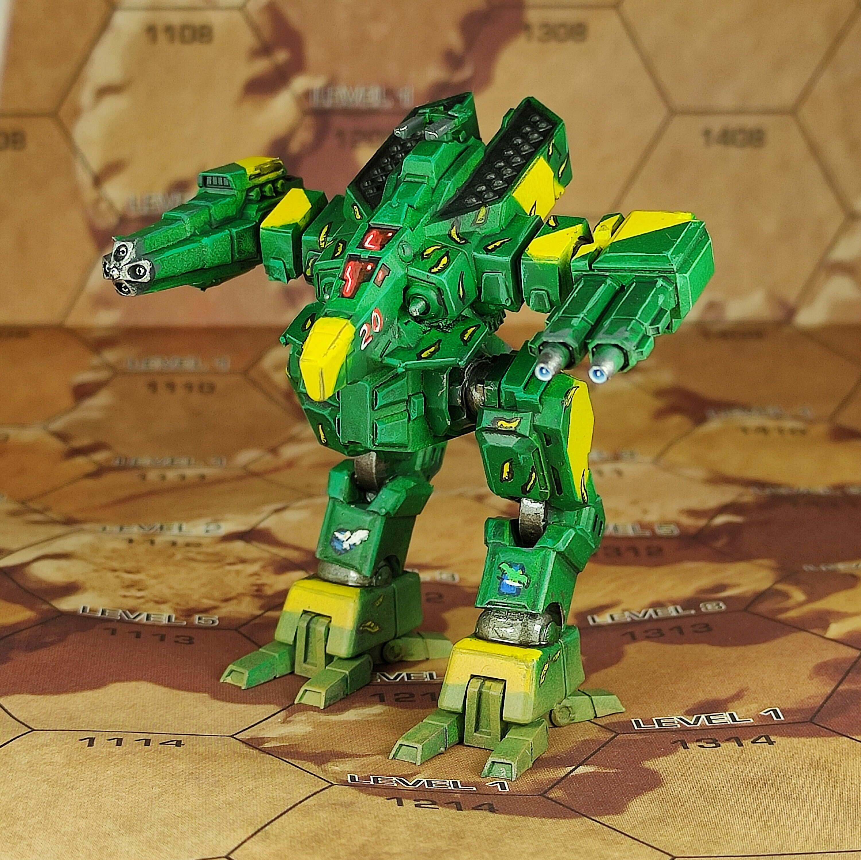 Stickurama Custom Battletech Miniatures