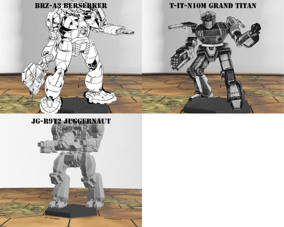 Battletech Miniatures - Stealth - SirMortimerBombito Sculpt