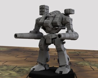 Battletech Miniatures - WHM-6R Warhammer Unseen - Defiance Industries Wargaming Exclusive